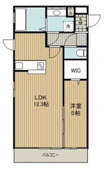 カルチェＢの物件間取画像